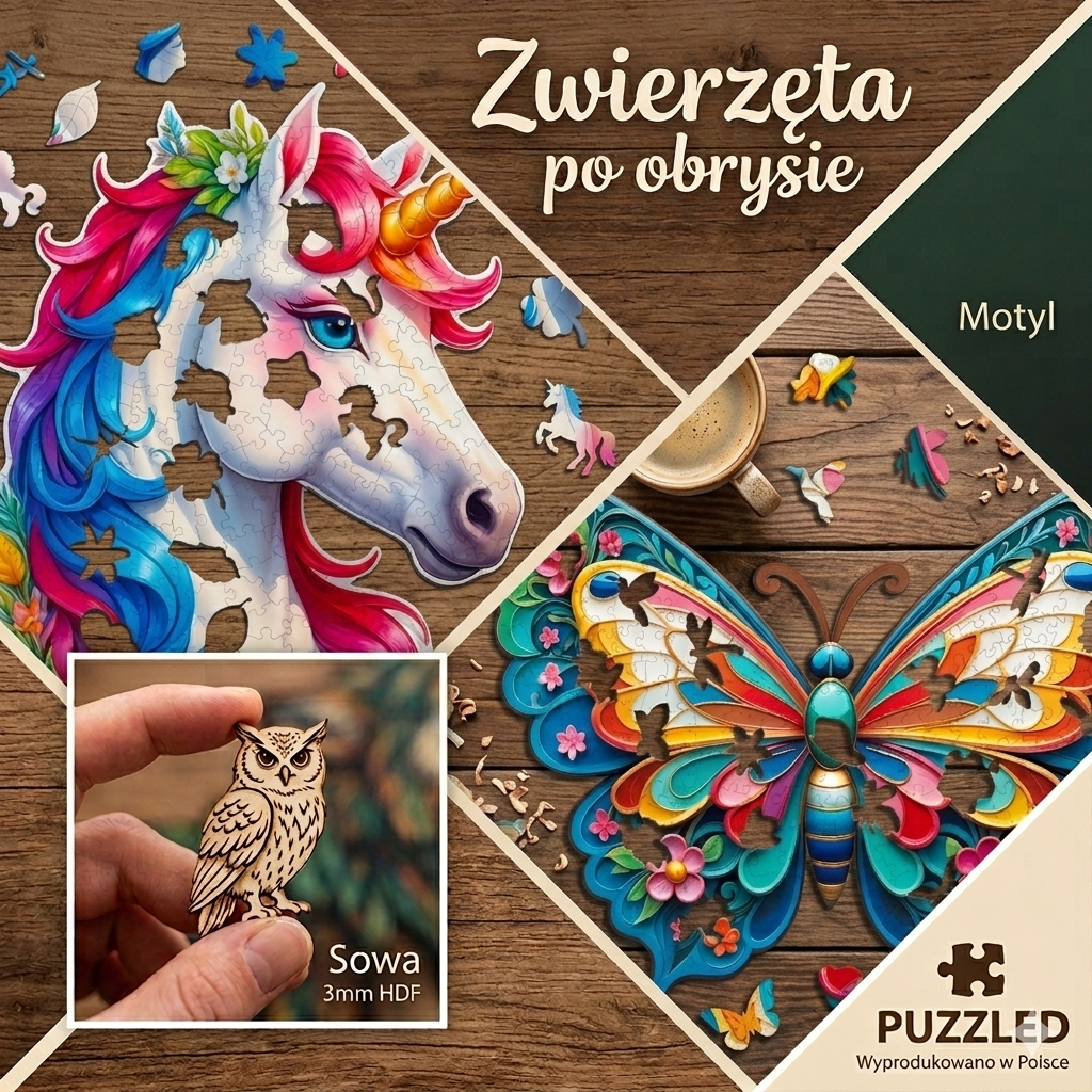 Zwierzęta po obrysie