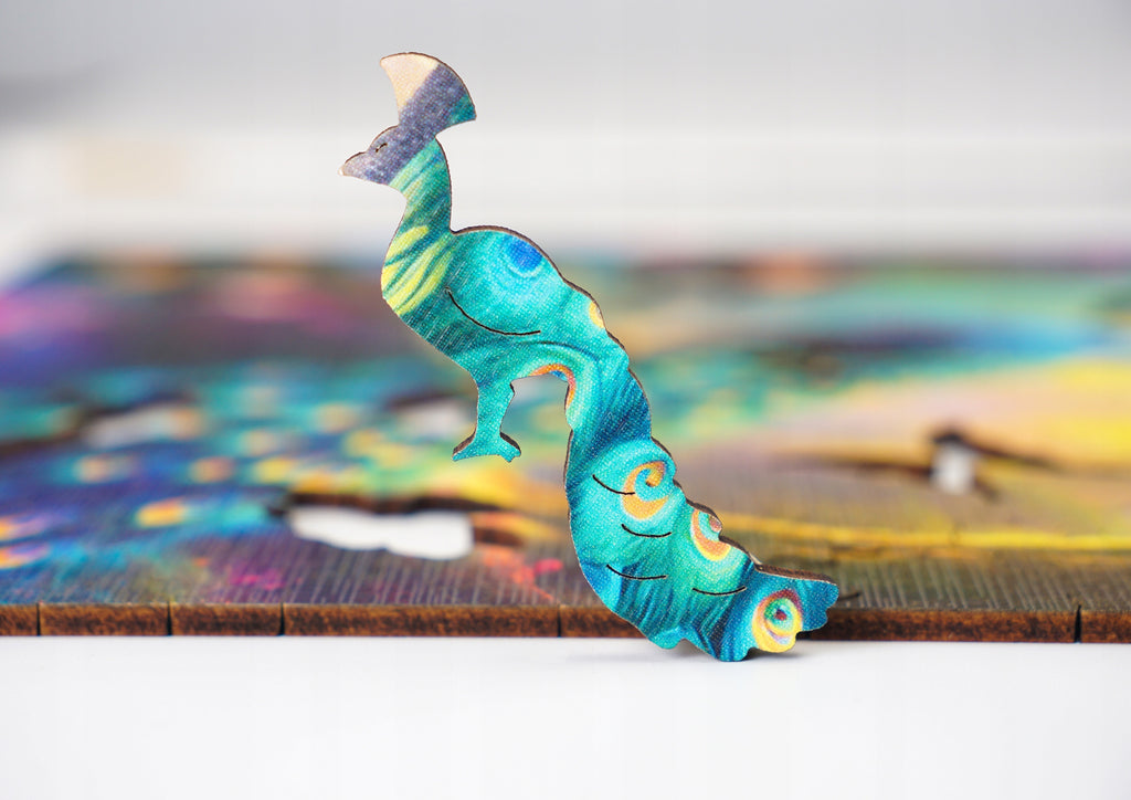 Puzzle drewniane PUZZLED Dumny Paw 160 elementów dla dorosłych