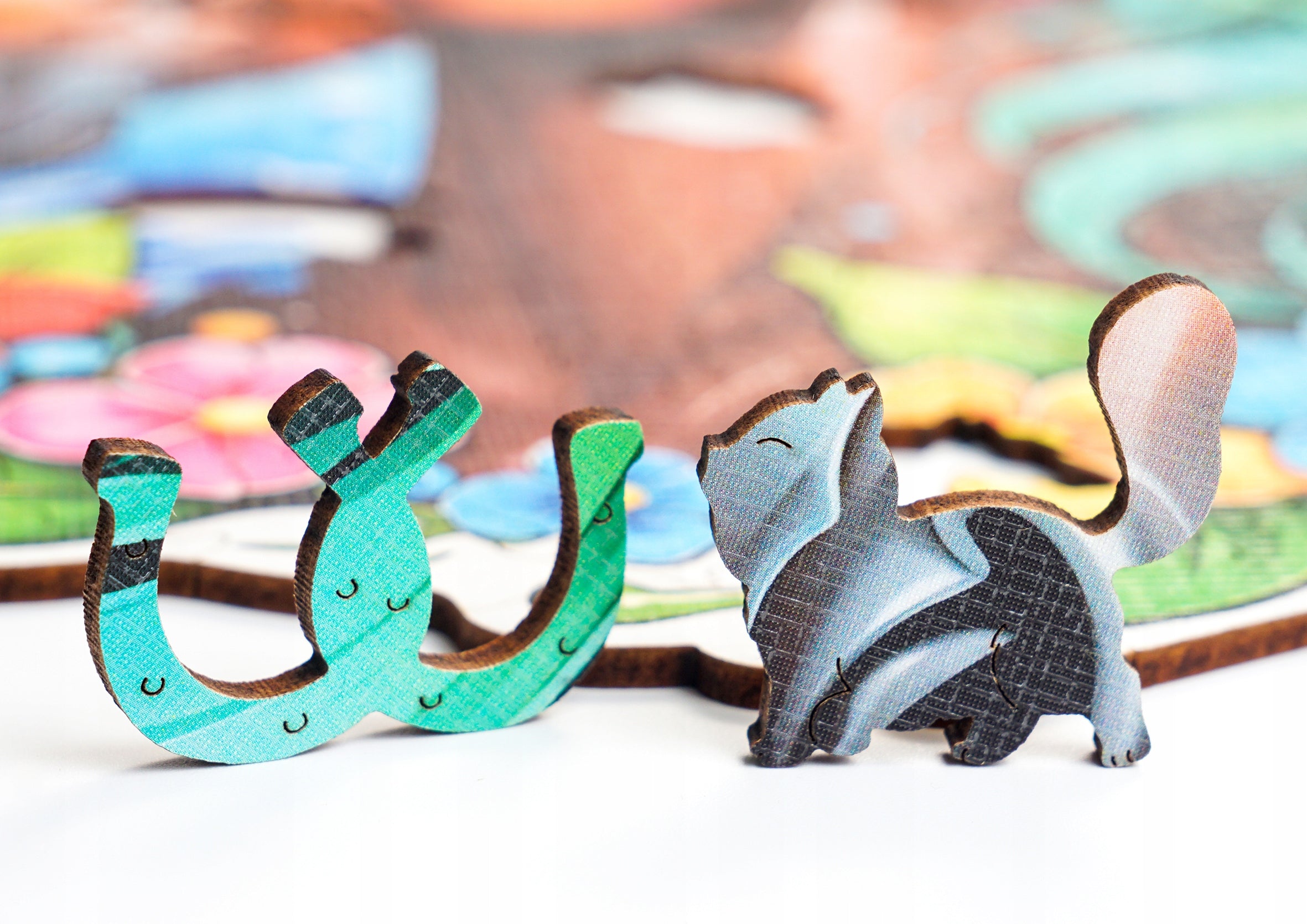 Puzzle drewniane PUZZLED Koń 255 elementów – układanka po obrysie dla dorosłych