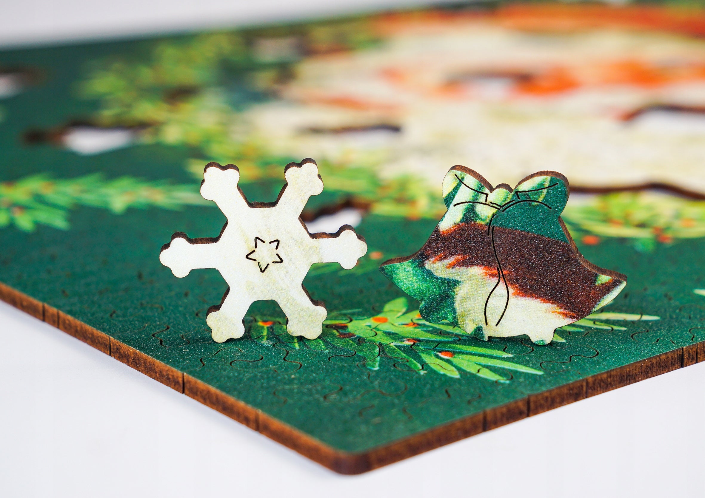 Drewniane puzzle A3 "Święty Mikołaj" 415 el.