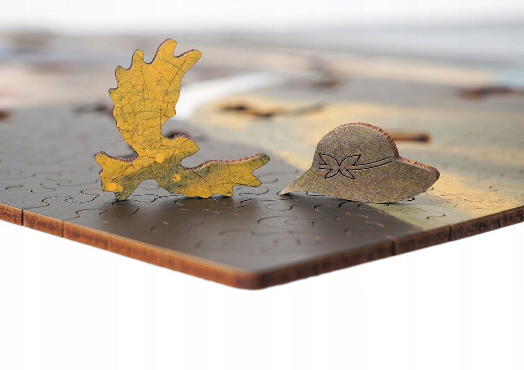 Drewniane puzzle A3 Vermeer Dziewczyna z perłą 345 el