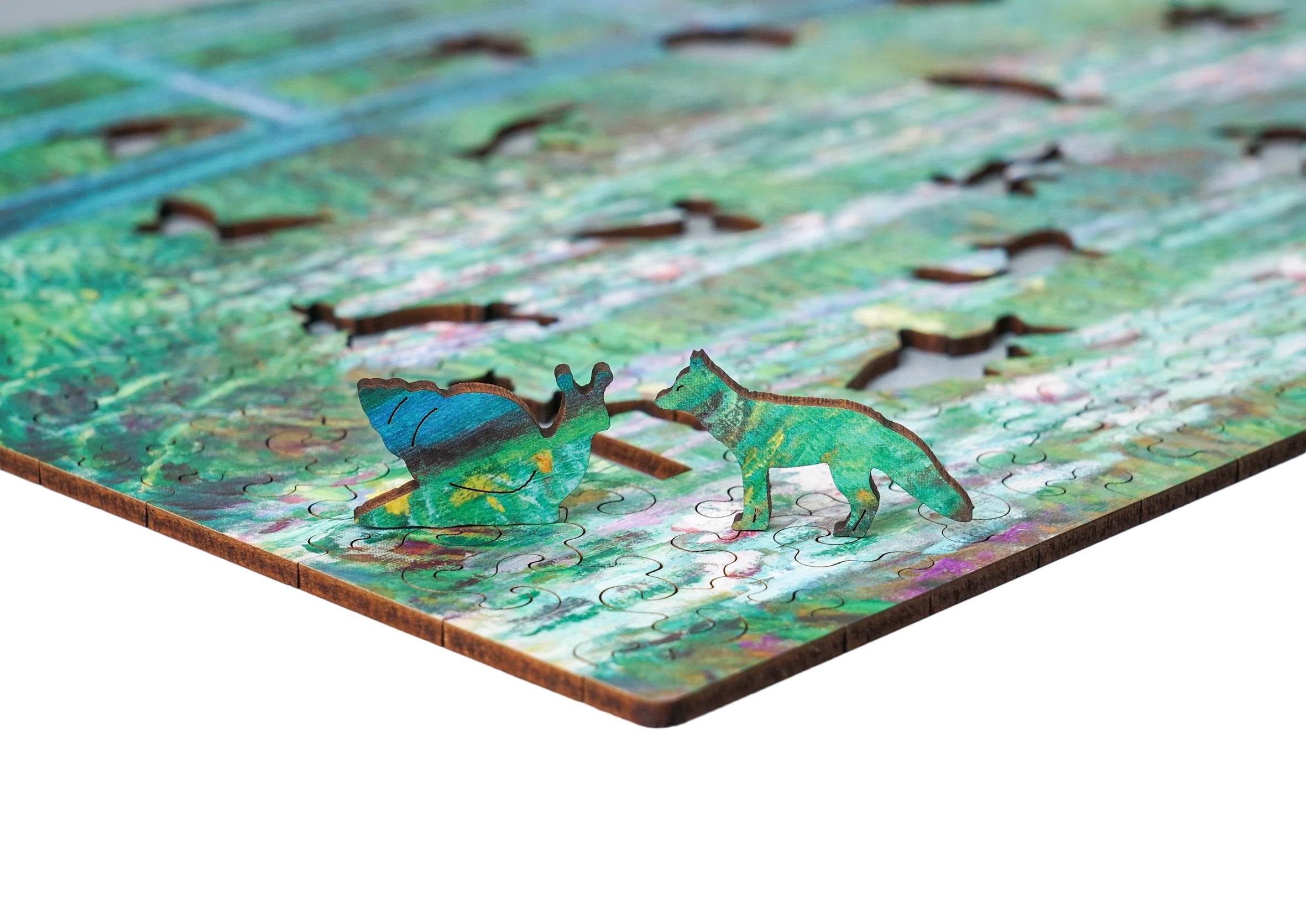 Drewniane puzzle Claude Monet "Japoński mostek" A3 260 el