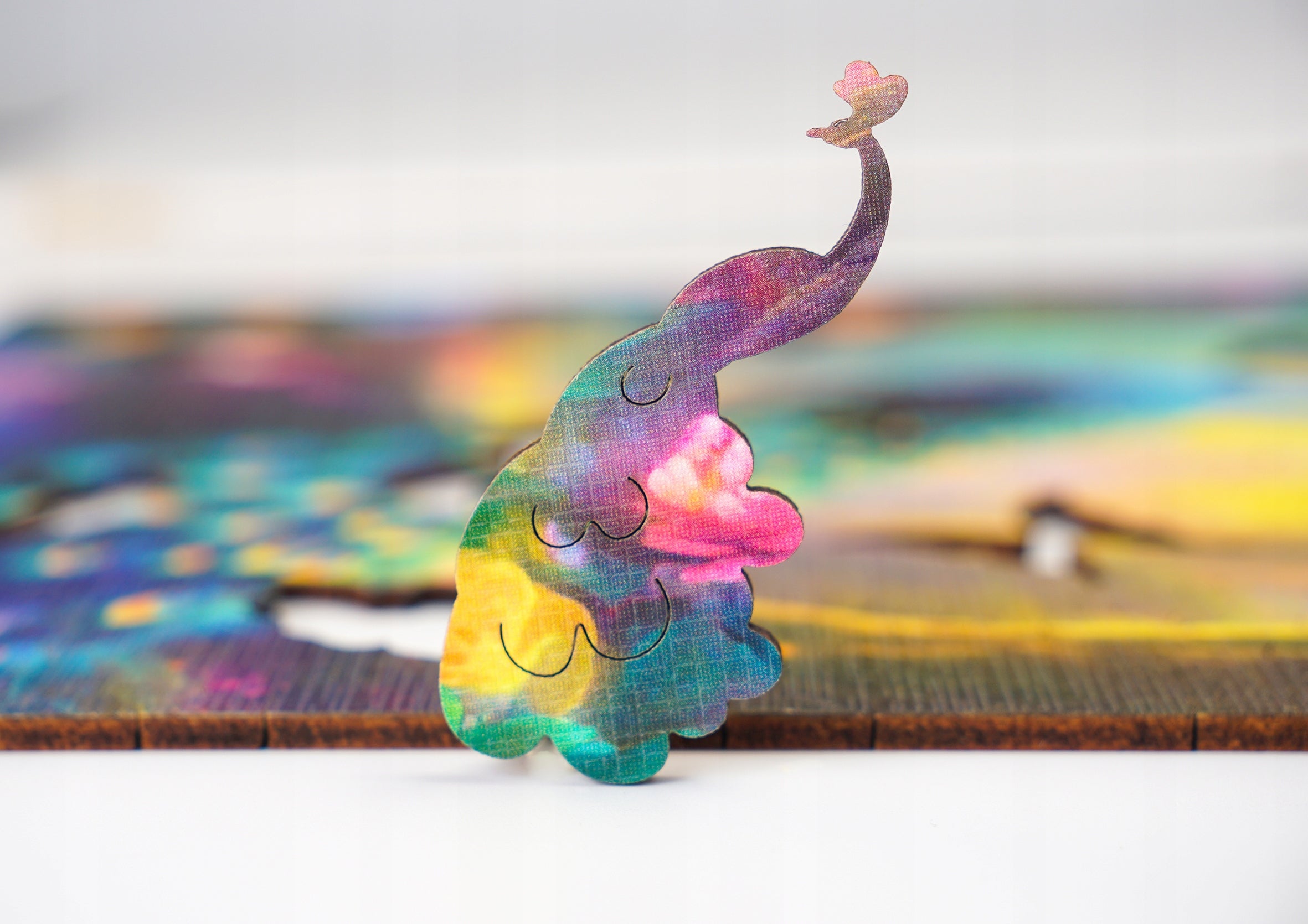 Puzzle drewniane PUZZLED Dumny Paw 160 elementów dla dorosłych