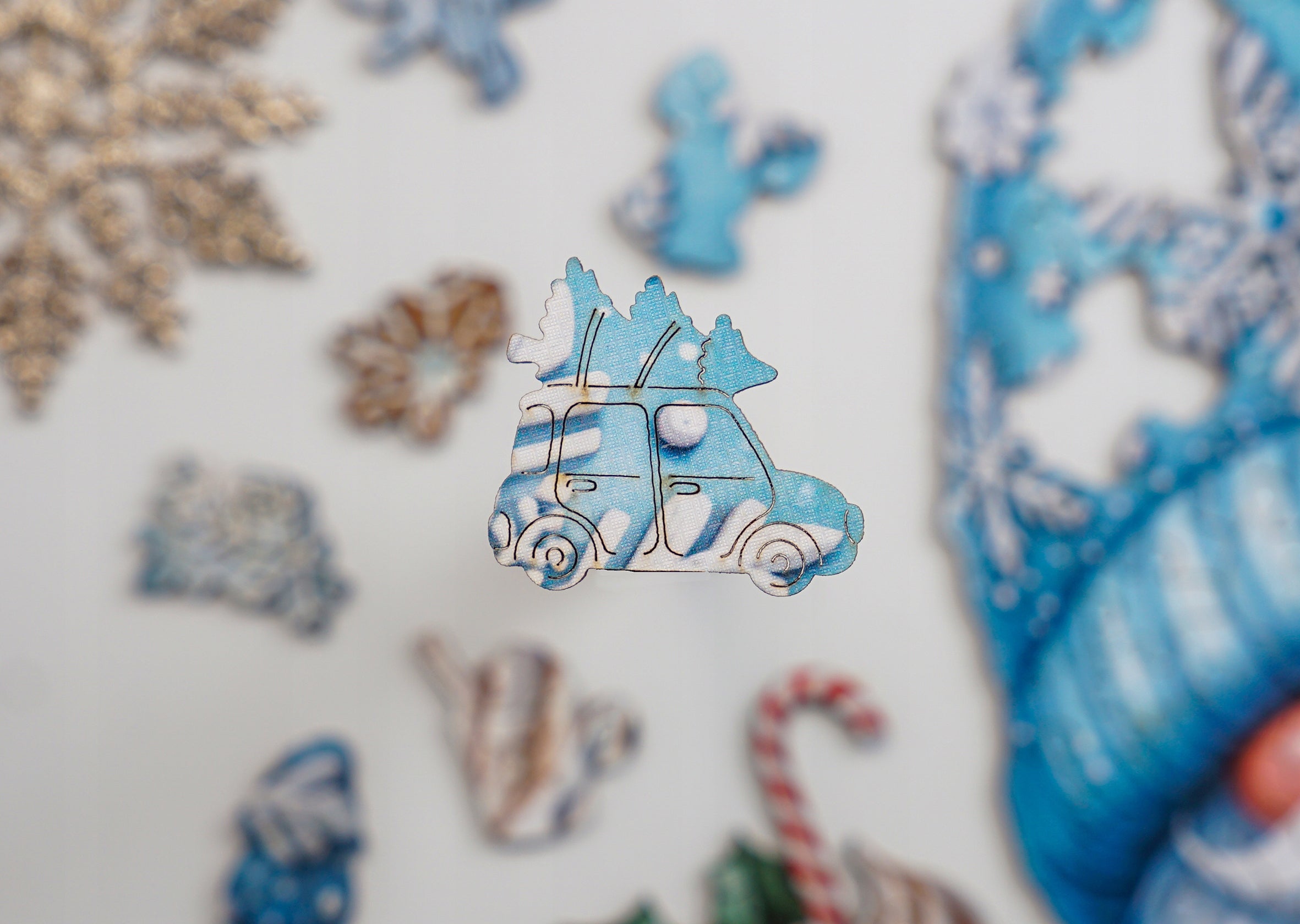 Puzzle Drewniane dla Dorosłych – Krasnal z gorącą czekoladą 180 el. | PUZZLED
