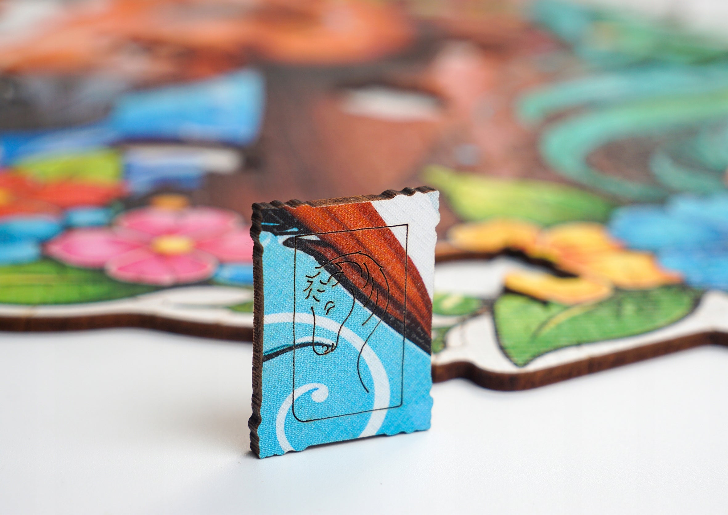 Puzzle drewniane PUZZLED Koń 255 elementów – układanka po obrysie dla dorosłych