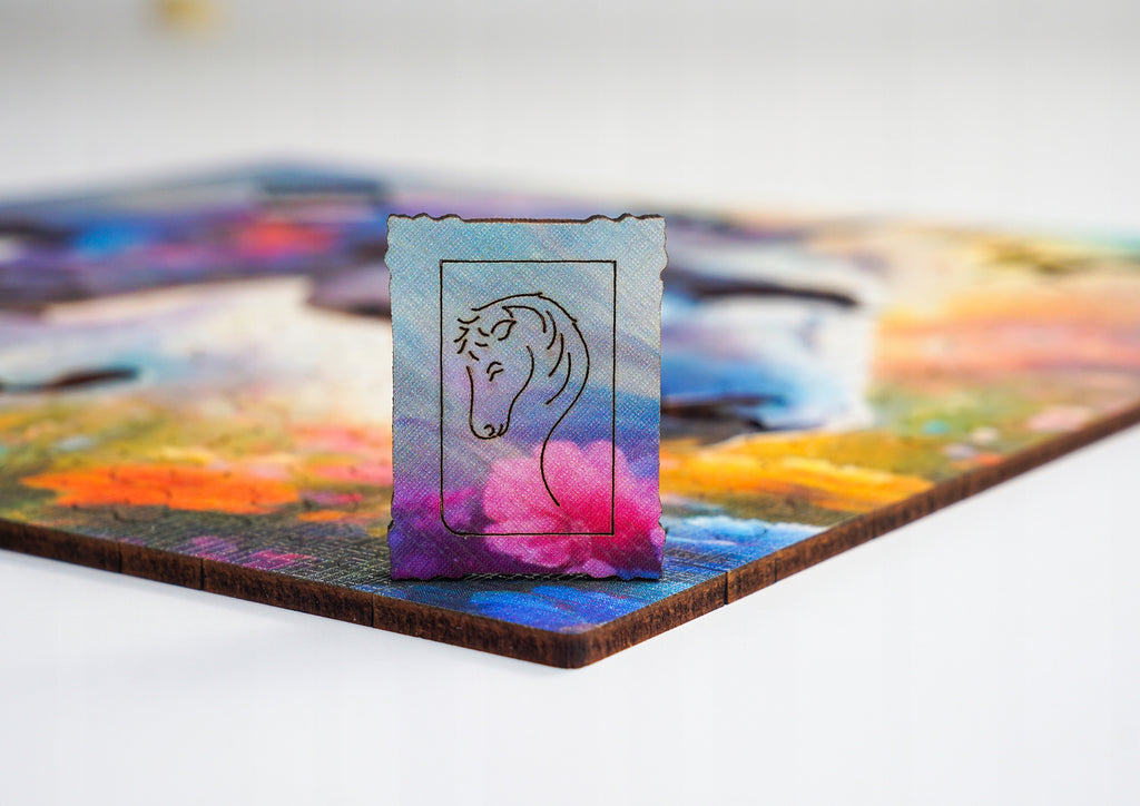 Puzzle drewniane PUZZLED Szlachetny Koń 150 elementów dla dorosłych
