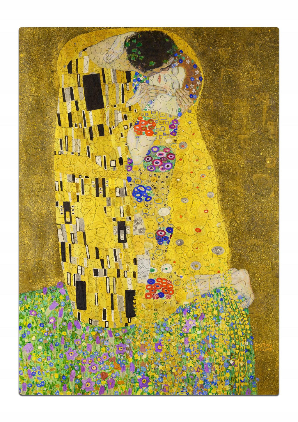 Drewniane puzzle A4 Klimt "Pocałunek" 165 el.