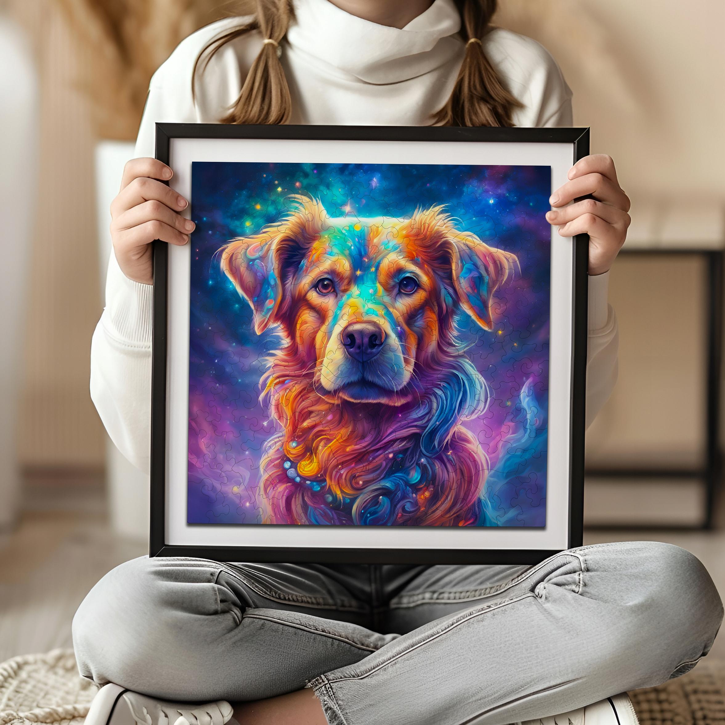 Puzzle drewniane PUZZLED Wierny Pies 150 elementów dla dorosłych