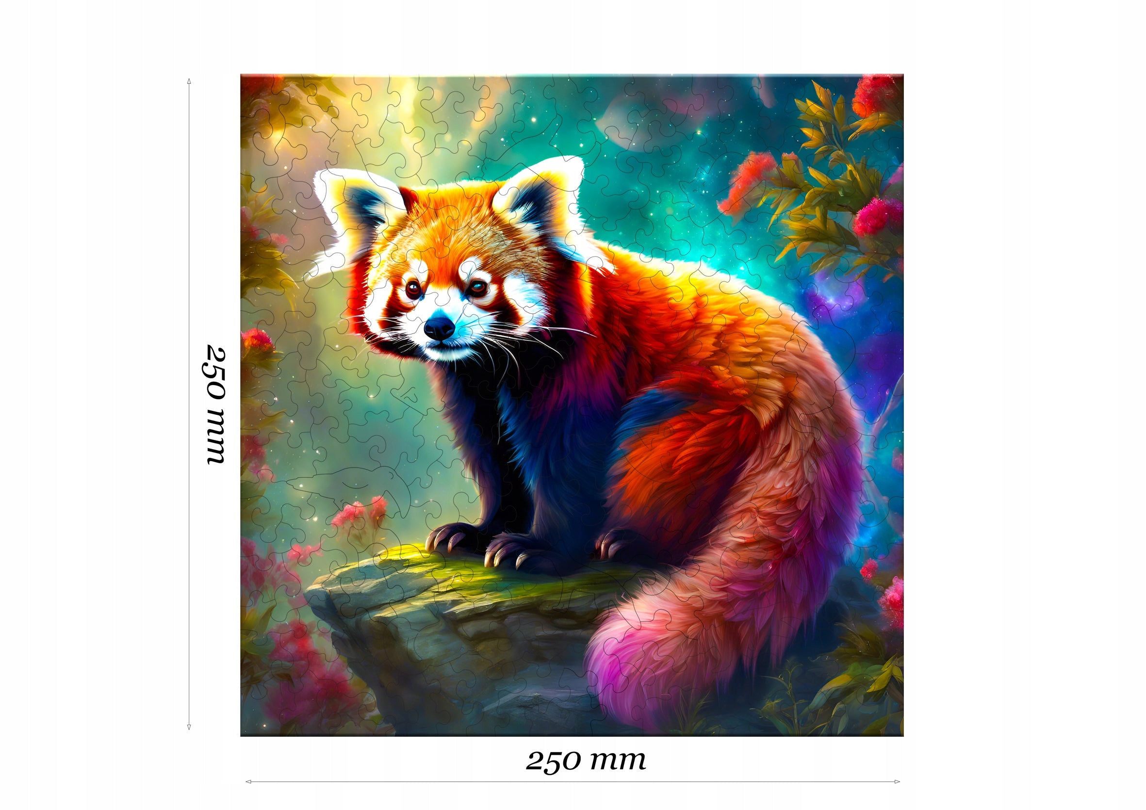Puzzle drewniane PUZZLED Panda Mała 150 elementów dla dorosłych