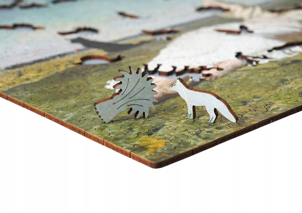 Drewniane puzzle A3 Chełmoński Babie lato 365 el.