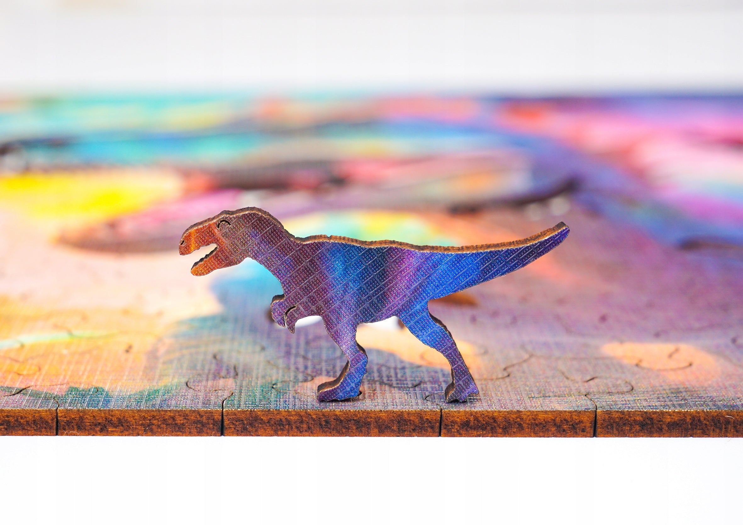 Puzzle drewniane PUZZLED Drapieżny Dinozaur 170 elementów dla dorosłych