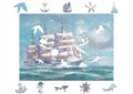 Drewniane puzzle A4 "Dar Młodzieży" 145 el.