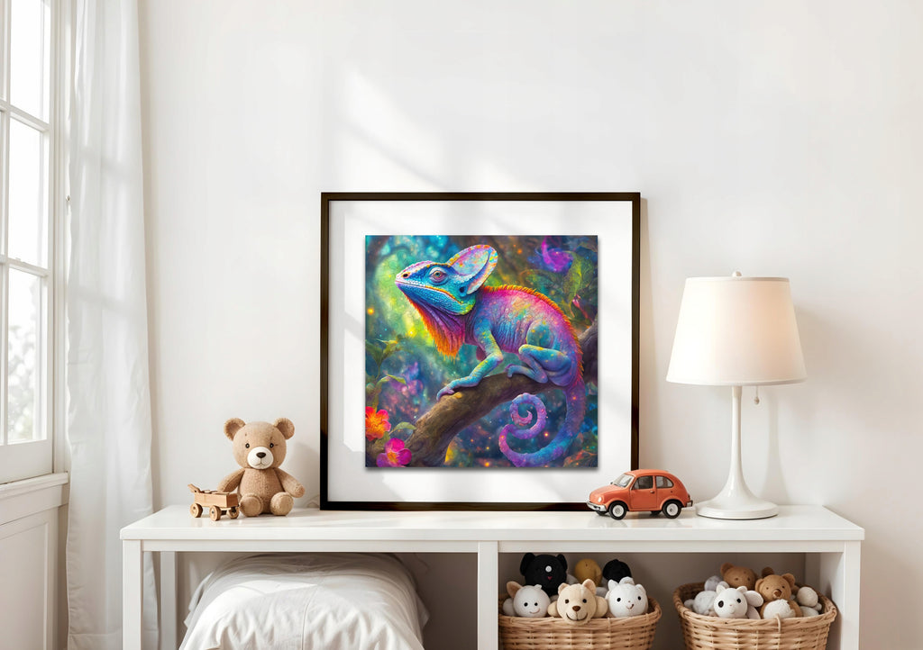Puzzle drewniane PUZZLED Barwny Kameleon 150 elementów dla dorosłych