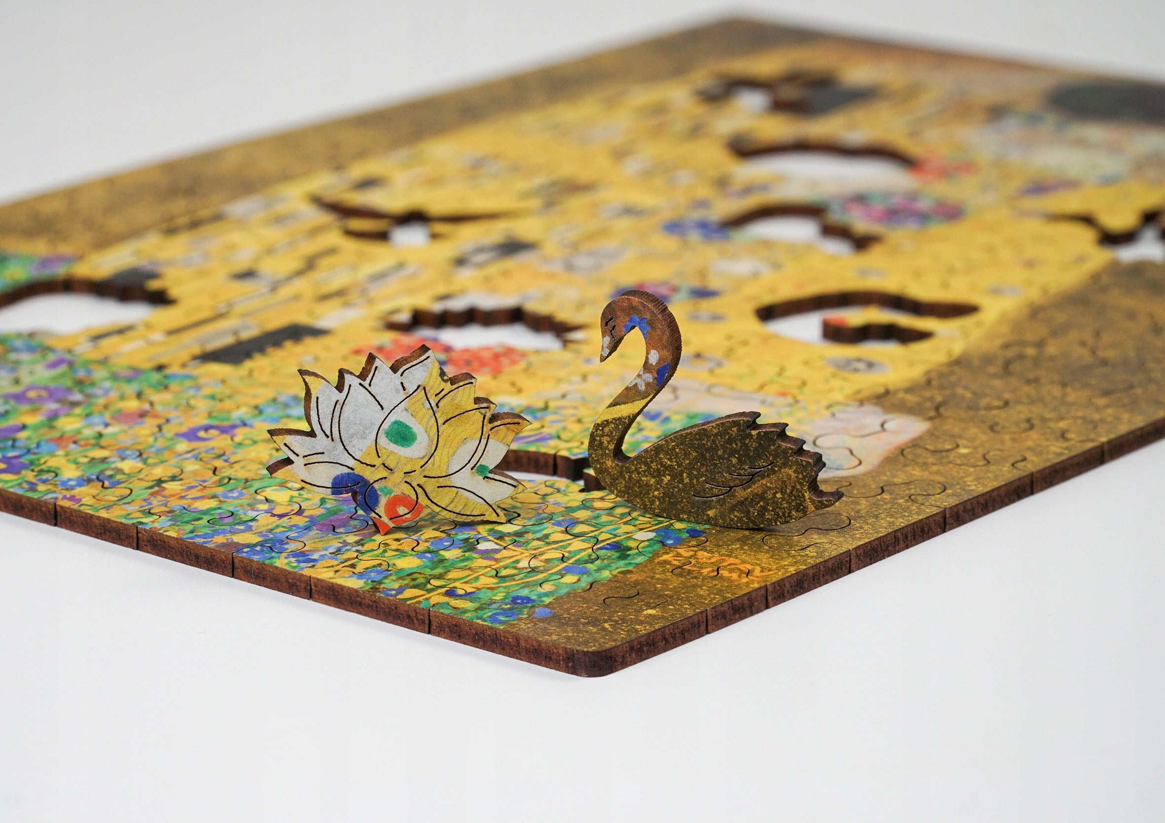 Drewniane puzzle A4 Klimt "Pocałunek" 165 el.