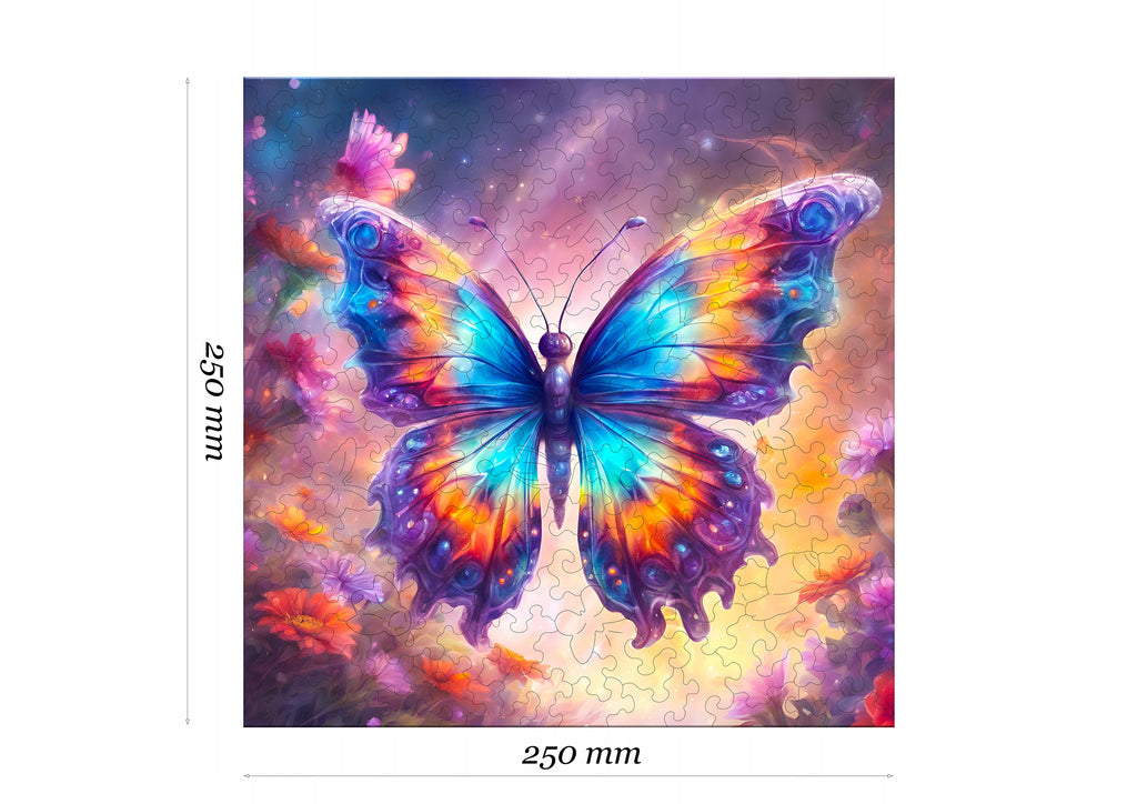 Puzzle drewniane PUZZLED Eteryczny Motyl 145 elementów dla dorosłych
