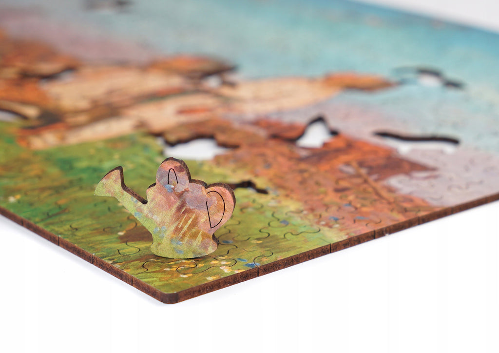 Puzzle Drewniane Bociany Józef Chełmoński Układanka 305 Elementów A3