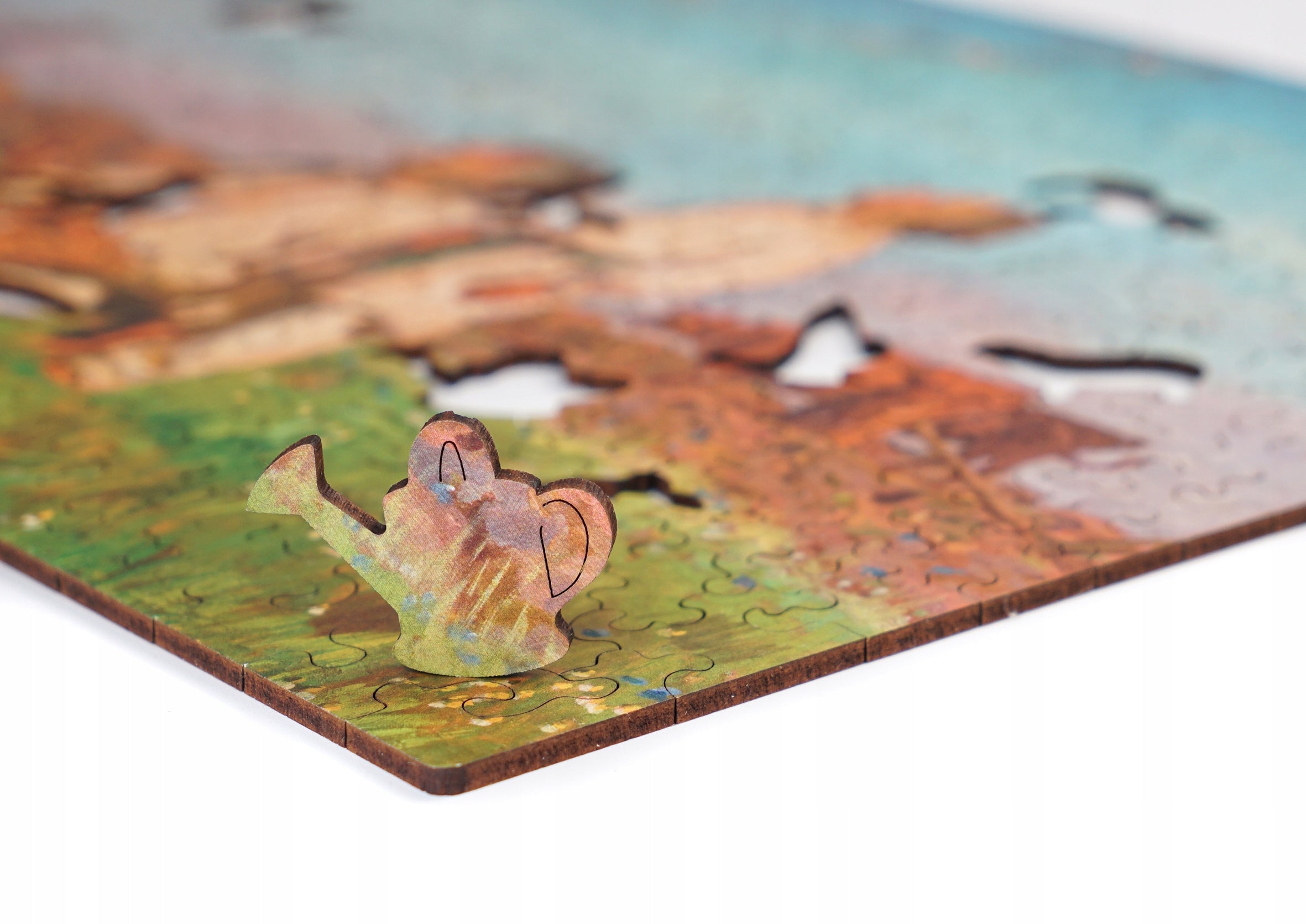 Puzzle Drewniane Bociany Józef Chełmoński Układanka 305 Elementów A3