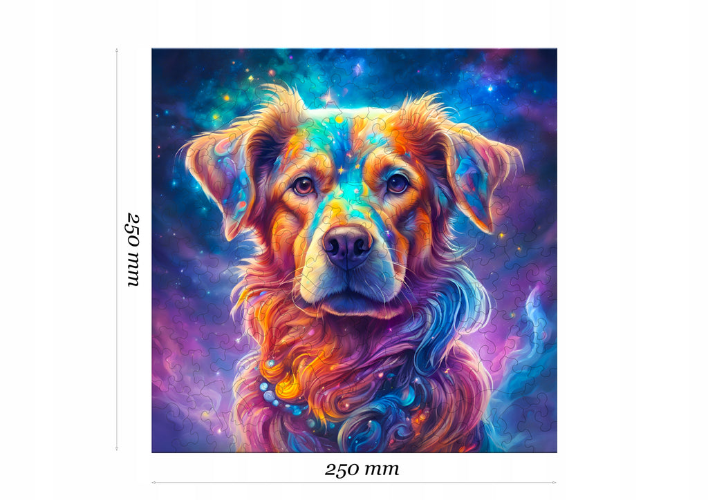 Puzzle drewniane PUZZLED Wierny Pies 150 elementów dla dorosłych