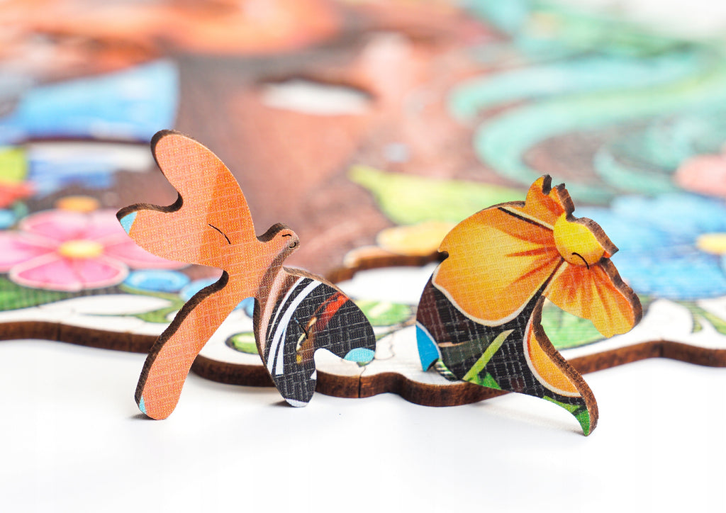 Puzzle drewniane PUZZLED Koń 255 elementów – układanka po obrysie dla dorosłych