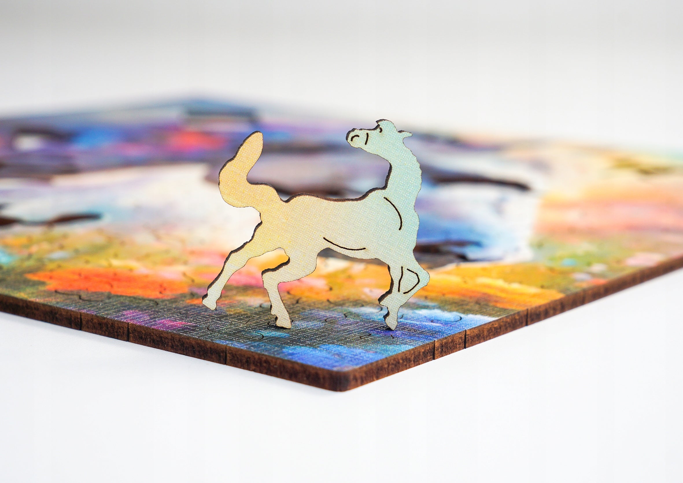 Puzzle drewniane PUZZLED Szlachetny Koń 150 elementów dla dorosłych