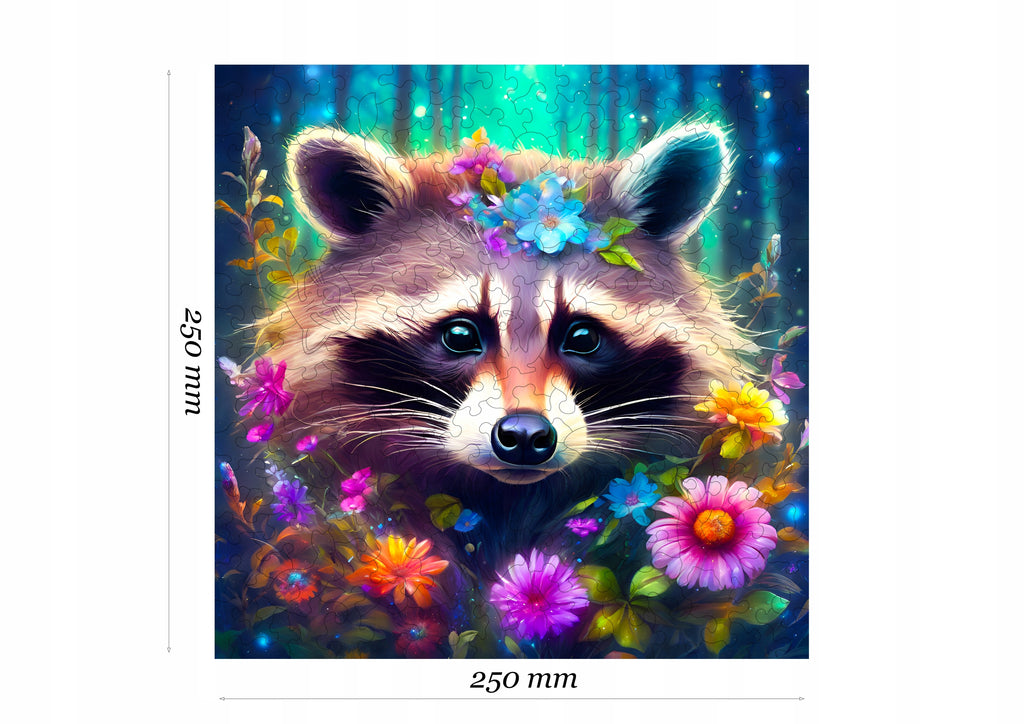 Puzzle drewniane PUZZLED Ciekawski Szop 155 elementów dla dorosłych
