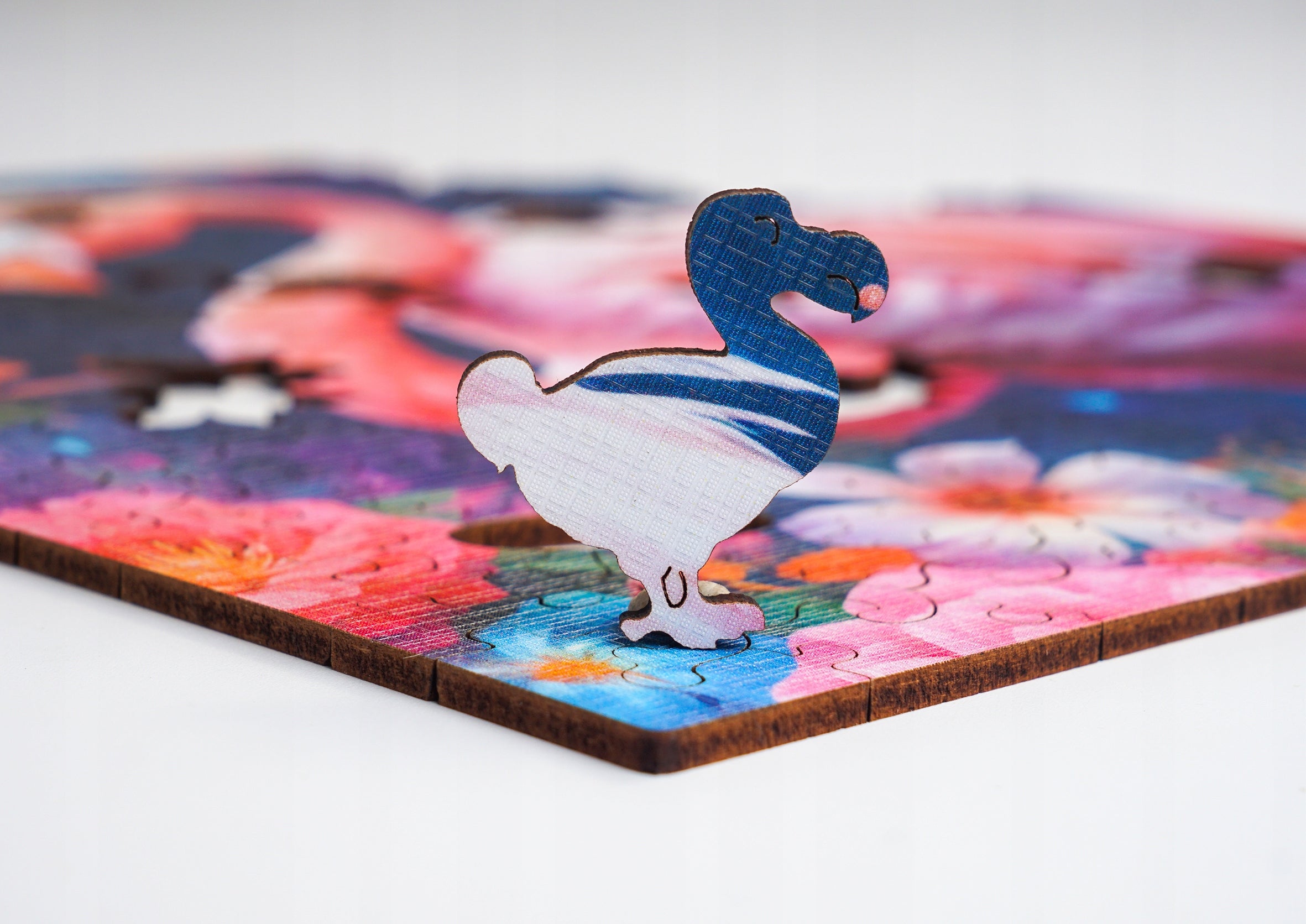 Puzzle drewniane PUZZLED Elegancki Flaming 155 elementów dla dorosłych