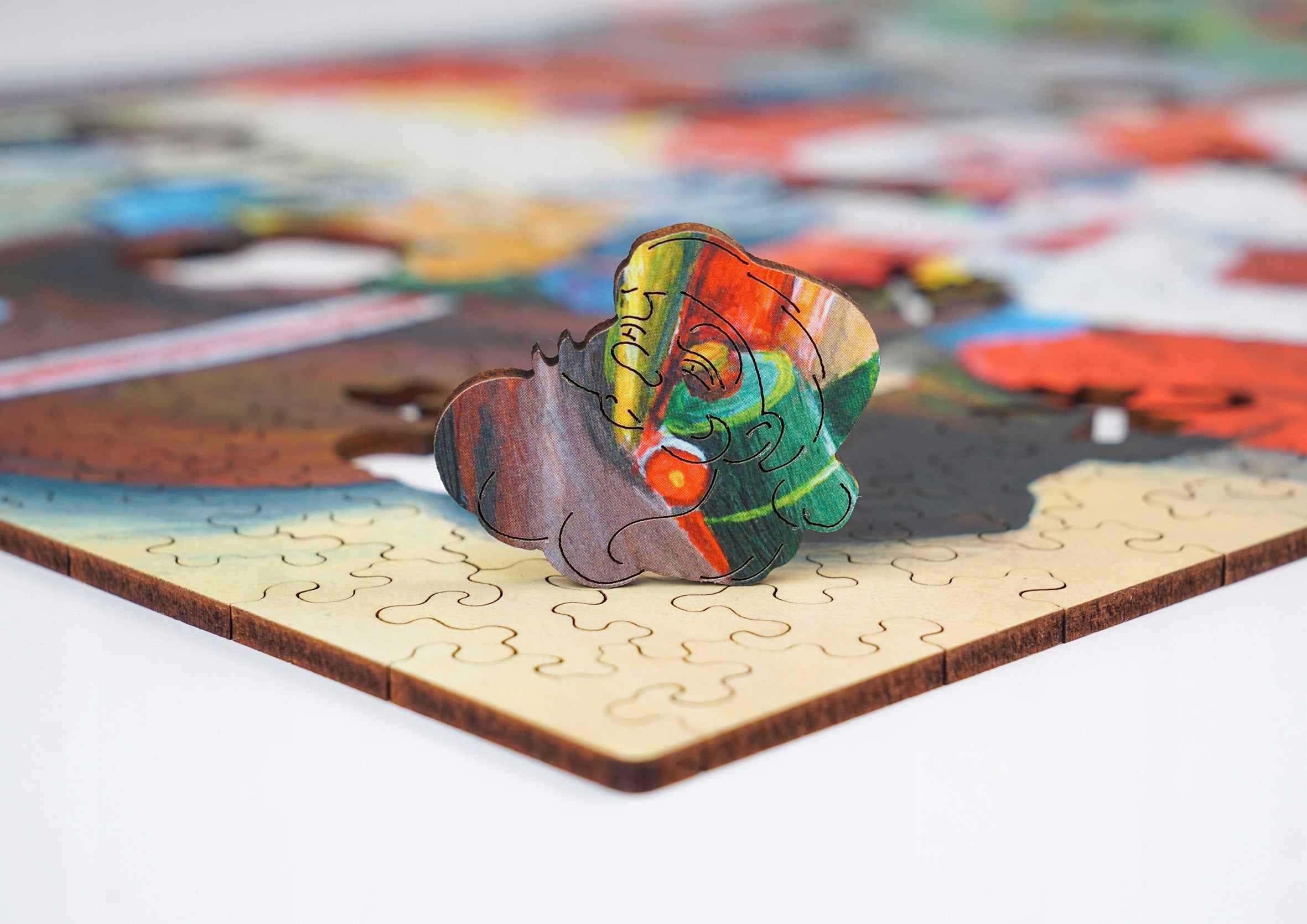 Puzzle Drewniane A3 410 Elementów Magia Świąt Układanka Świąteczna