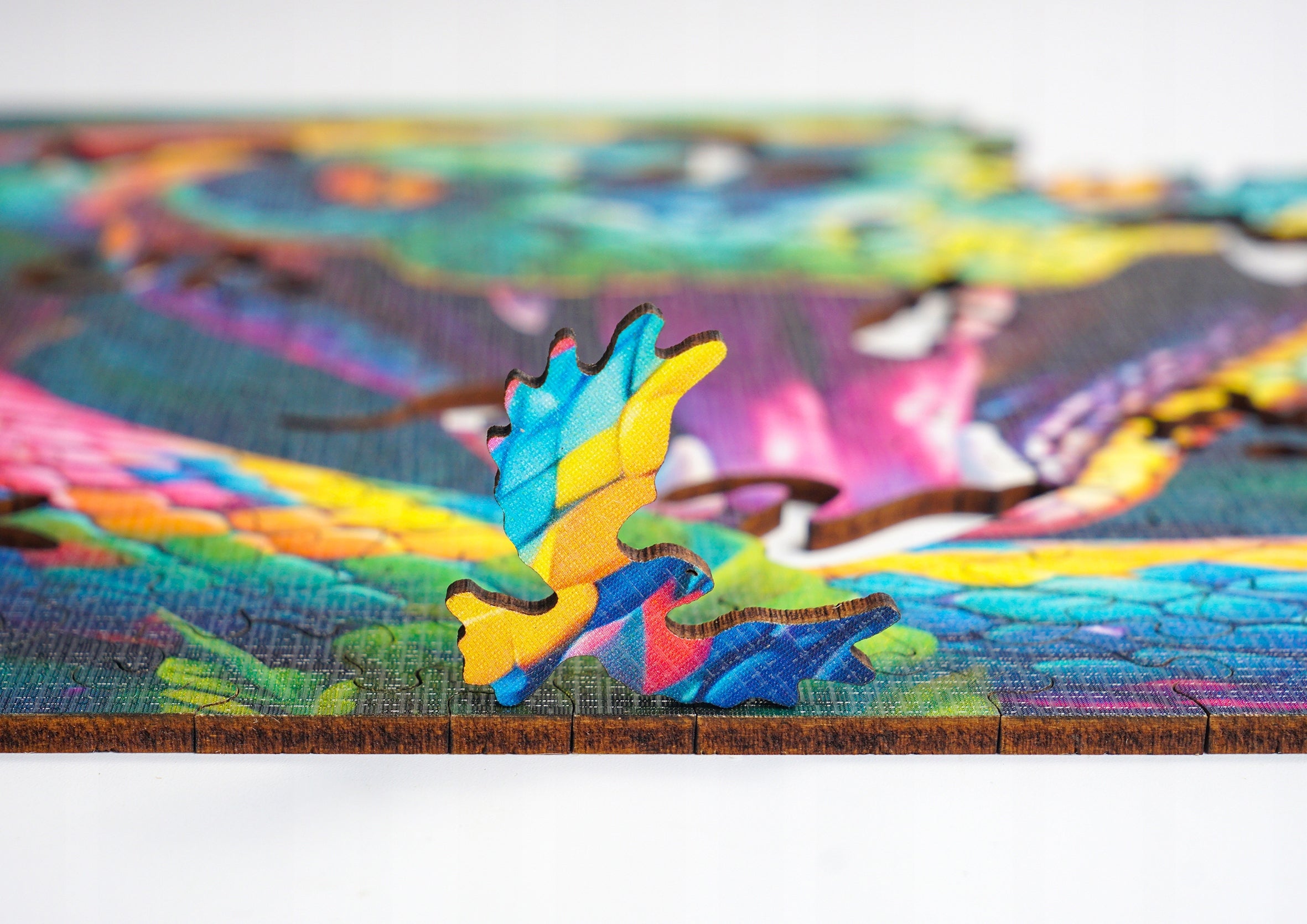 Puzzle drewniane PUZZLED Hipnotyzujący Wąż 170 elementów dla dorosłych