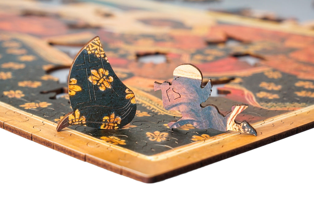 Drewniane puzzle A3 Czarna Madonna 265 el.