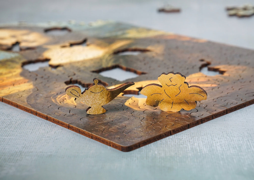 Drewniane puzzle A4 Leonardo da Vinci "Mona Lisa"
