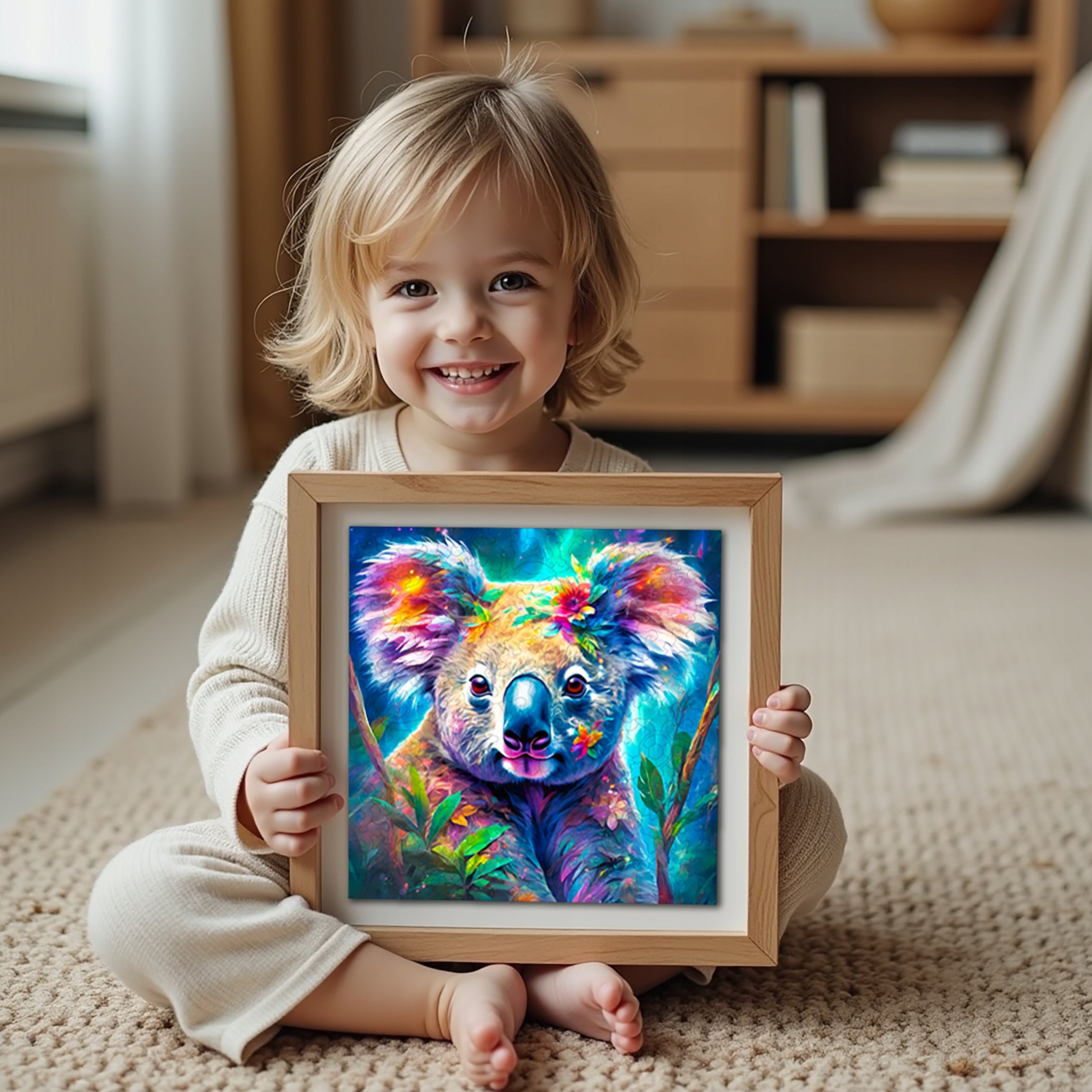 Puzzle drewniane PUZZLED Uroczy Koala 150 elementów dla dorosłych