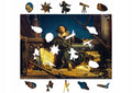 Drewniane puzzle A4 Matejko Kopernik 155 el.