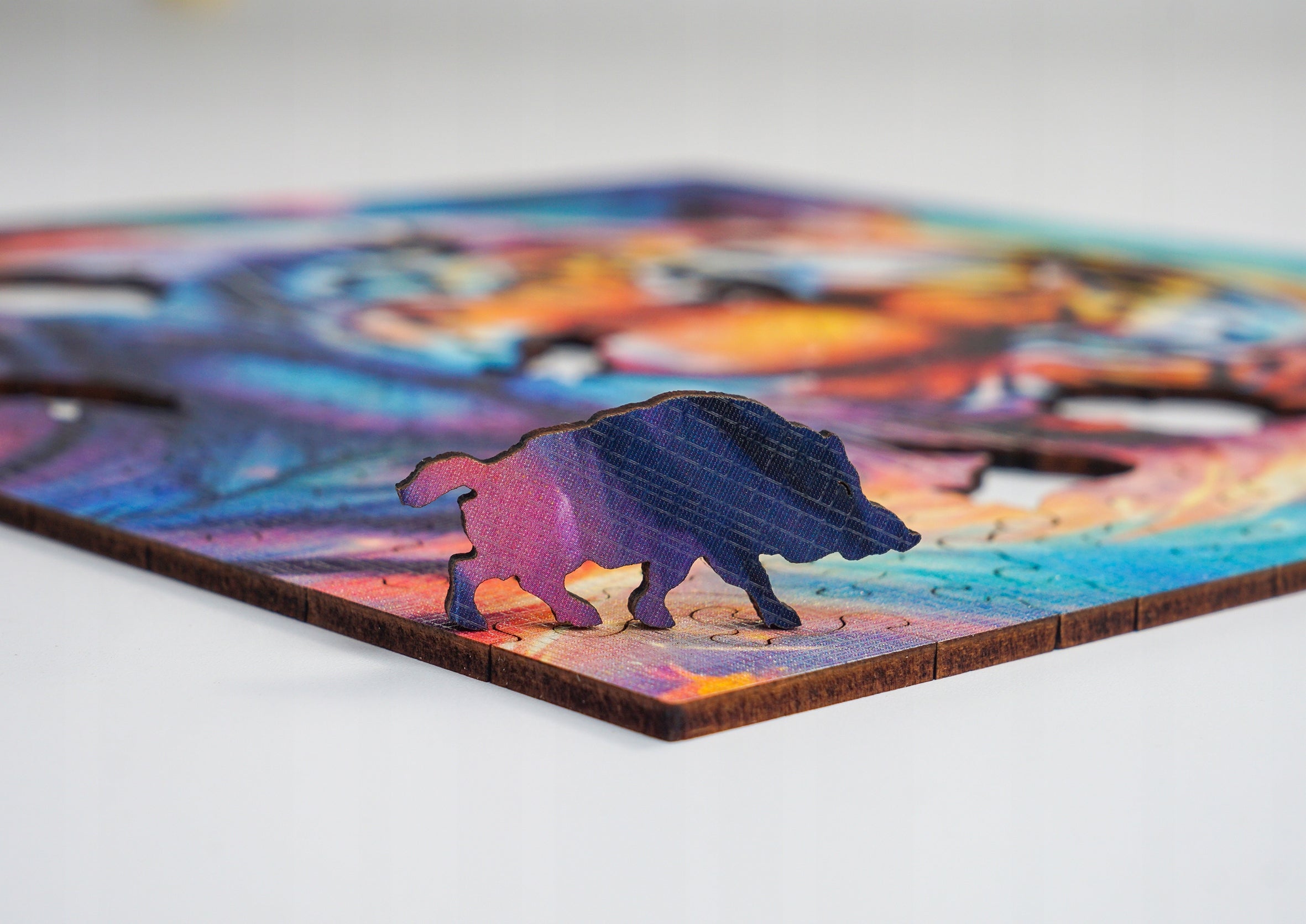Puzzle drewniane PUZZLED Potężny Tygrys 160 elementów dla dorosłych