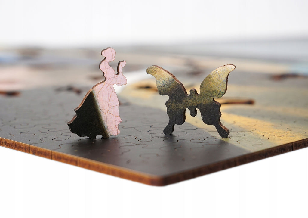 Drewniane puzzle A3 Vermeer Dziewczyna z perłą 345 el