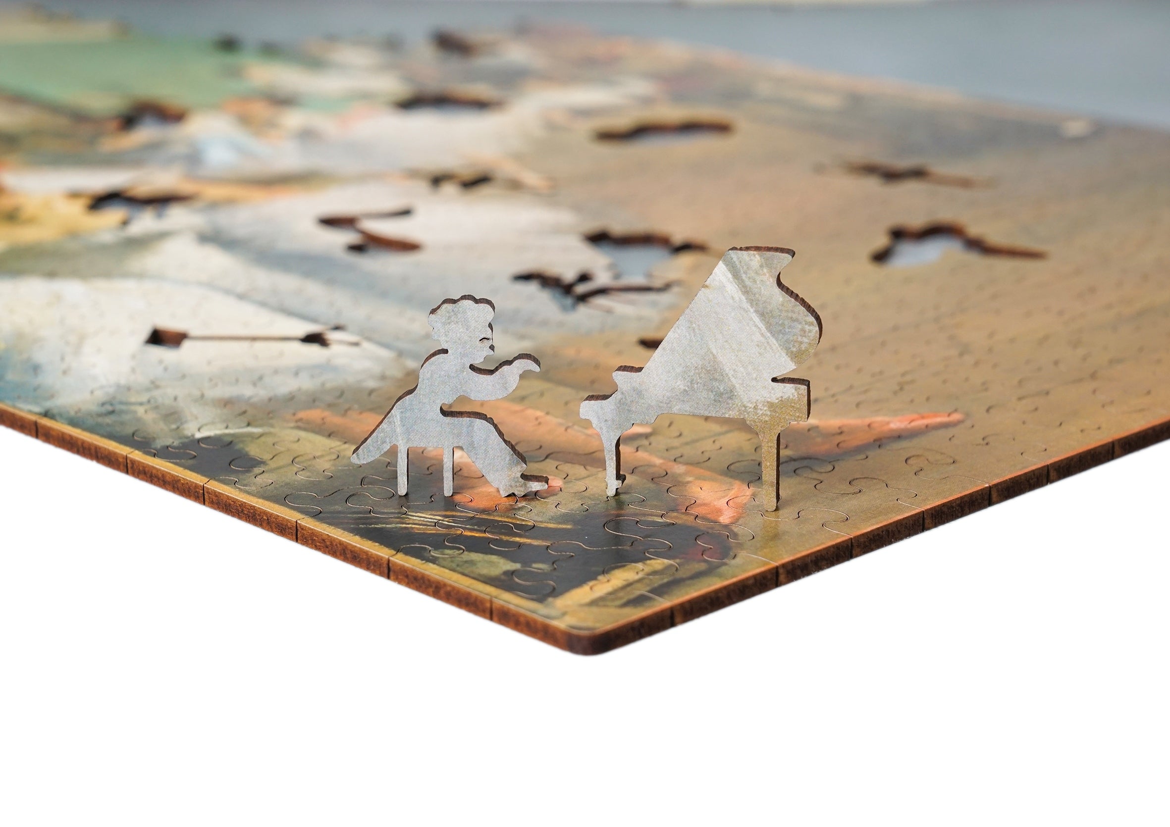Puzzled Drewniane puzzle A3 Edgar Degas "Lekcja tańca" 365 el.