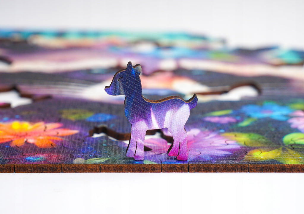 Puzzle drewniane PUZZLED Ciekawski Szop 155 elementów dla dorosłych