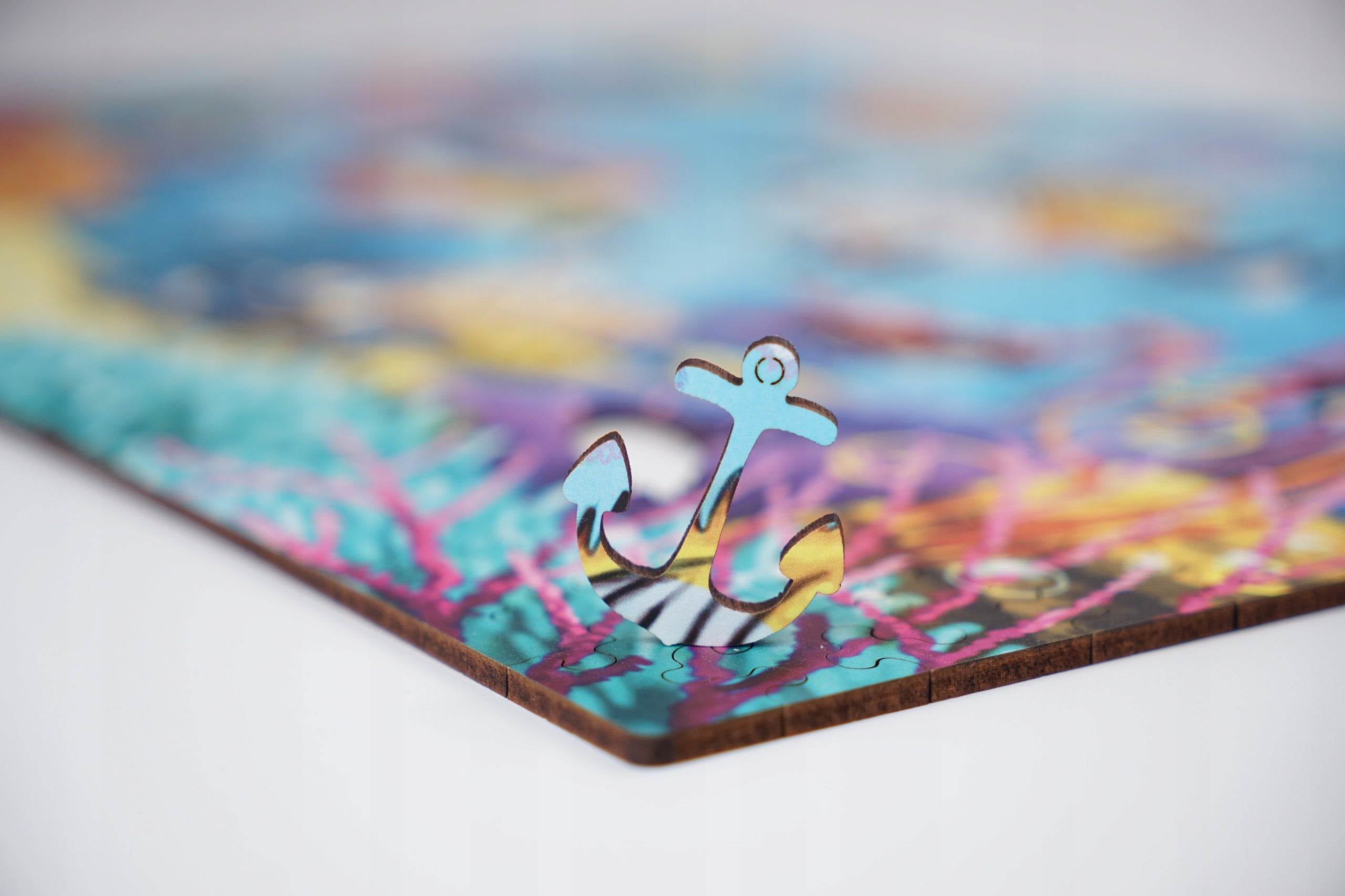 Drewniane puzzle A3 "Podwodny świat" 330 el