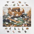 Puzzle Drewniane Arka Noego Simon De Myle Układanka 285 Elementów A3