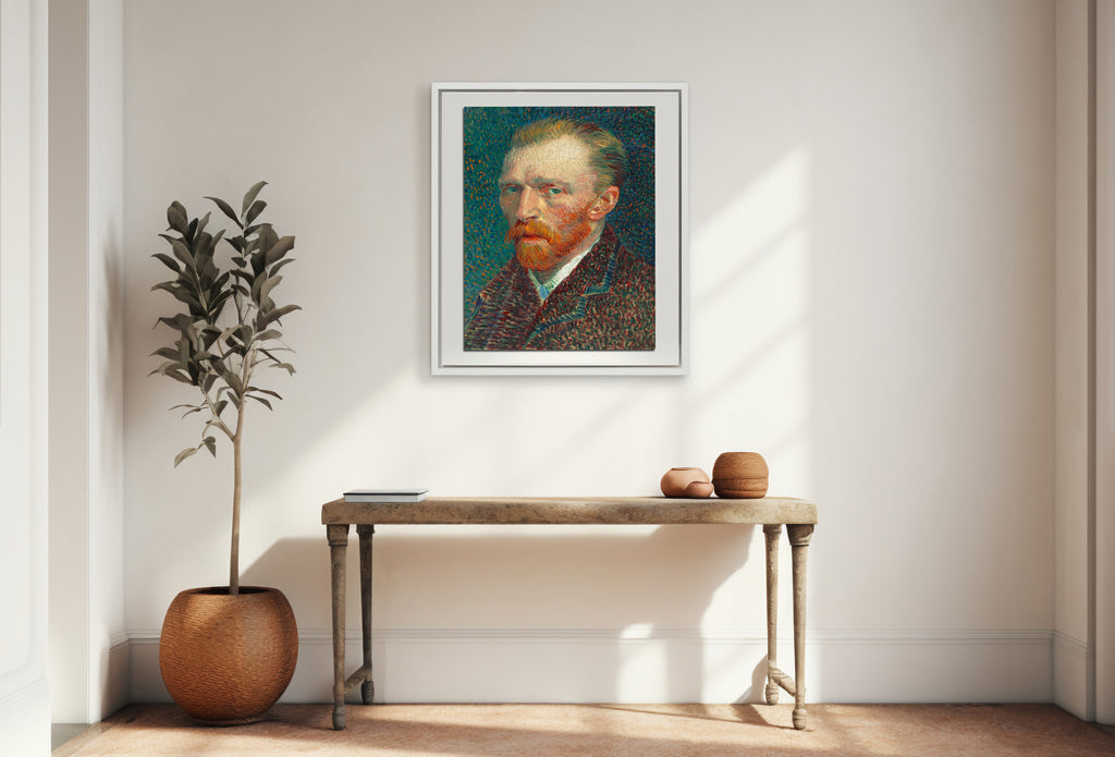 Puzzle Drewniane Van Gogh Autoportret Układanka Drewniana A3 345 Elementów