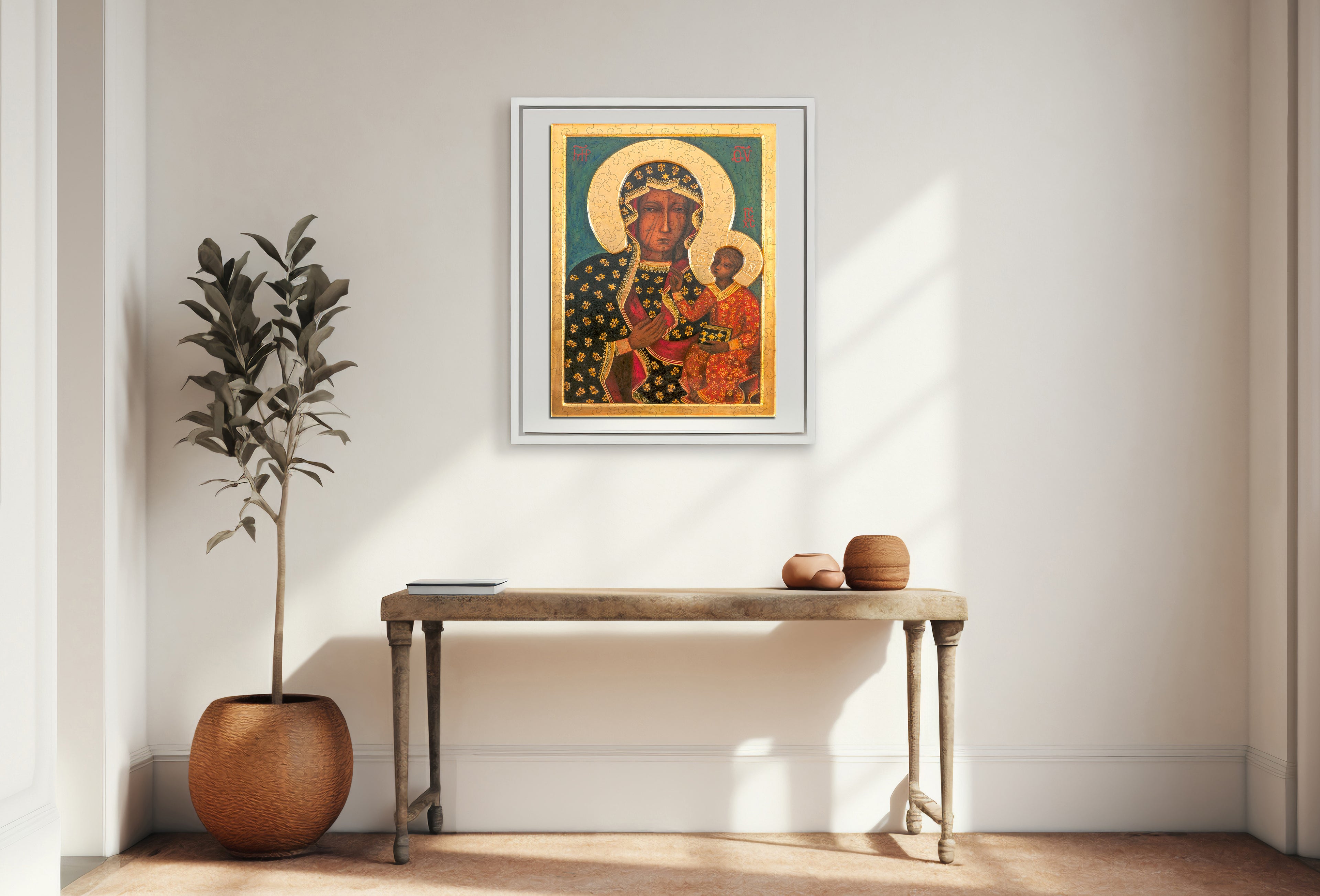 Drewniane puzzle A3 Czarna Madonna 265 el.