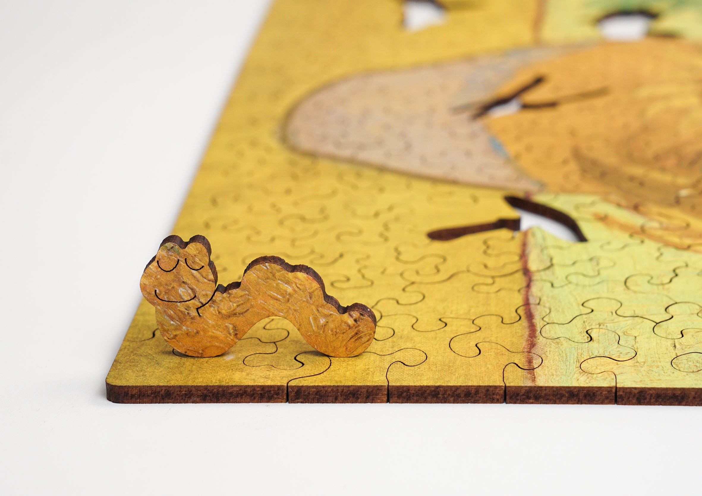 Drewniane puzzle A3 van Gogh Słoneczniki 300el