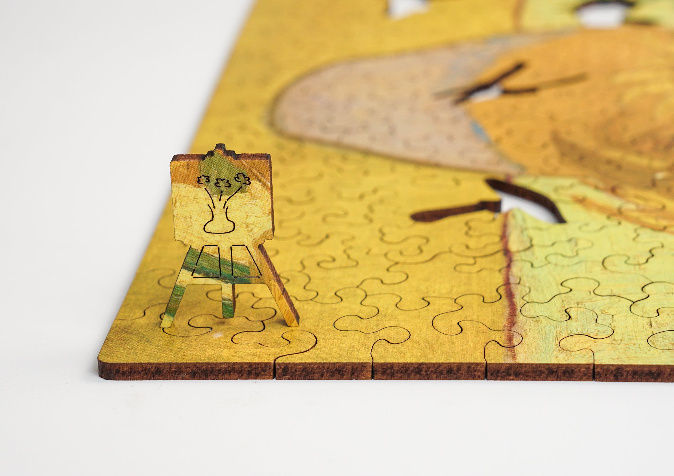 Drewniane puzzle A3 van Gogh Słoneczniki 300el
