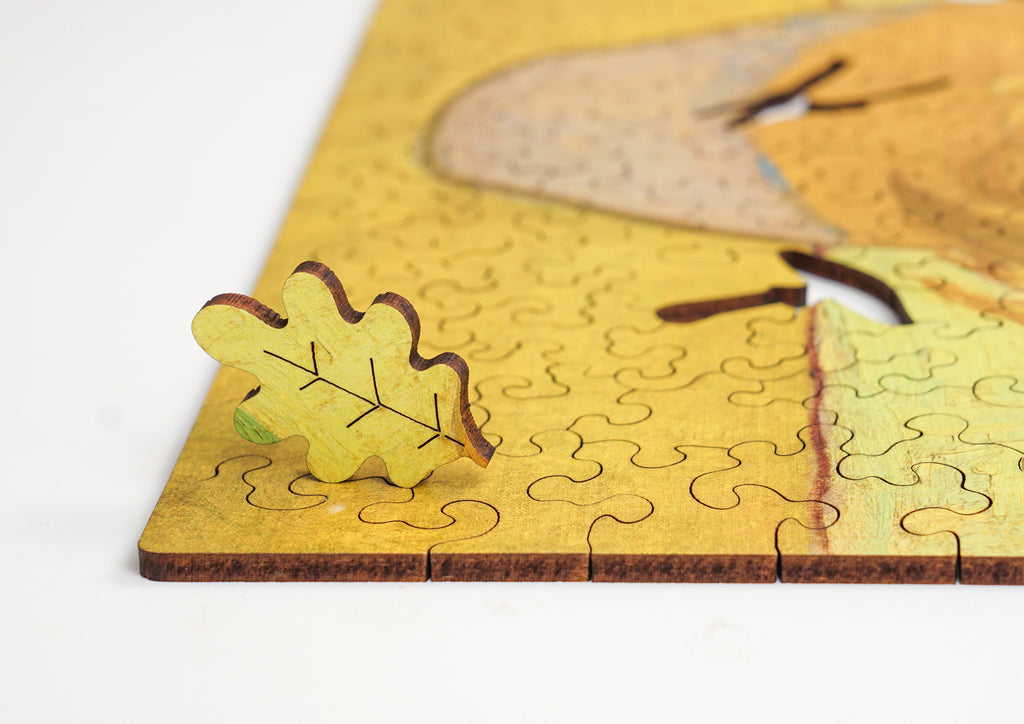 Drewniane puzzle A3 van Gogh Słoneczniki 300el