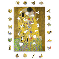 Drewniane puzzle A3 Gustav Klimt "Pocałunek" 310 el.