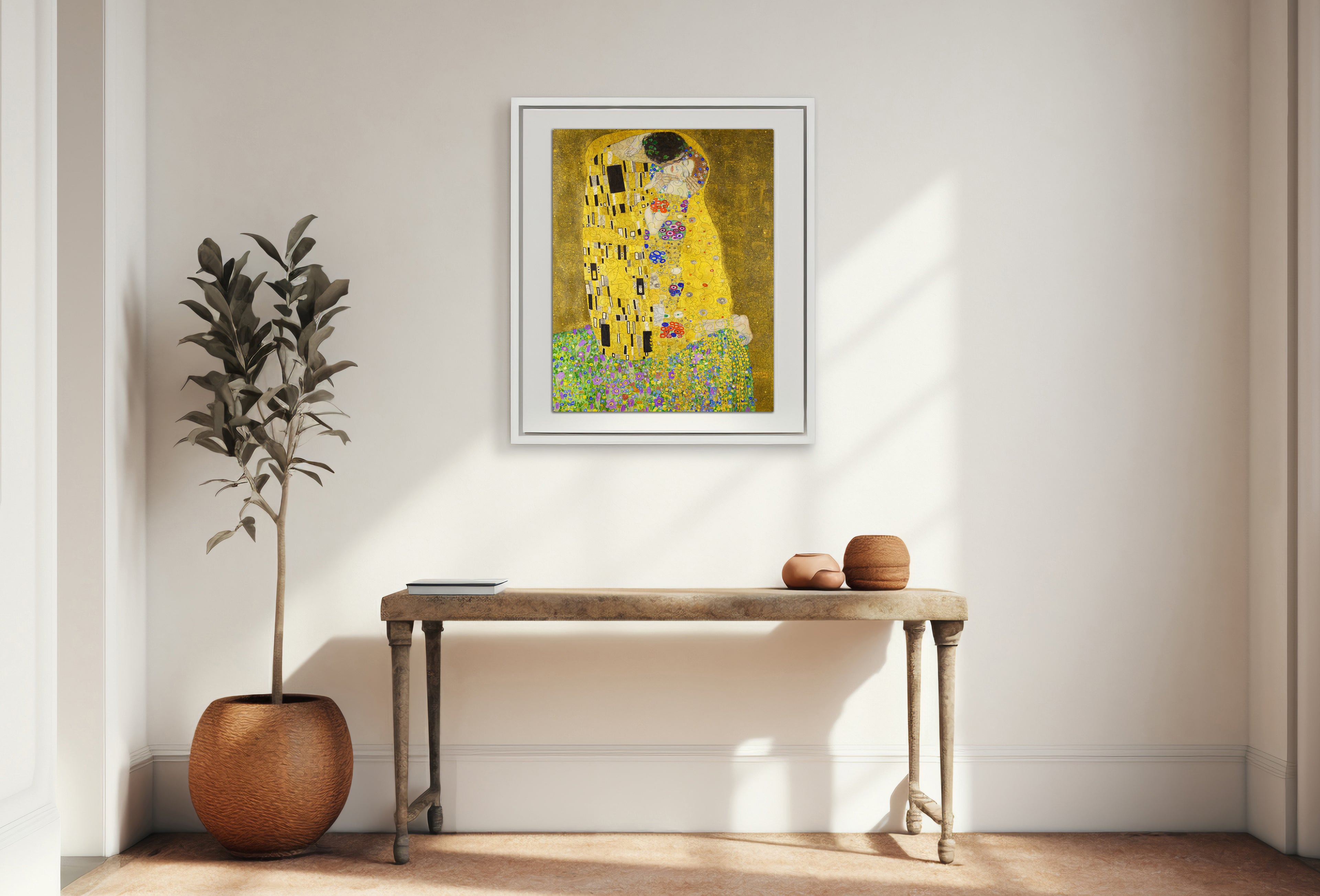 Drewniane puzzle A3 Gustav Klimt "Pocałunek" 310 el.