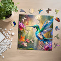 Puzzle drewniane PUZZLED Zwiewny Koliber 145 elementów dla dorosłych