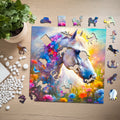 Puzzle drewniane PUZZLED Szlachetny Koń 150 elementów dla dorosłych