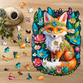 Puzzle drewniane PUZZLED Lisek 390 elementów – układanka po obrysie dla dorosłych