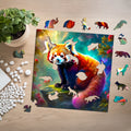 Puzzle drewniane PUZZLED Panda Mała 150 elementów dla dorosłych
