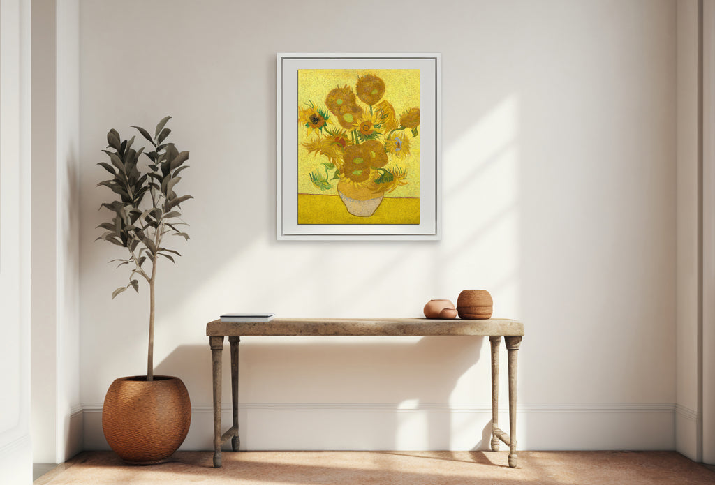 Drewniane puzzle A3 van Gogh Słoneczniki 300el
